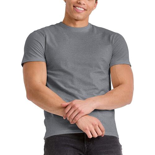 Hanes|男士 Originals 三色混纺短袖 T 恤