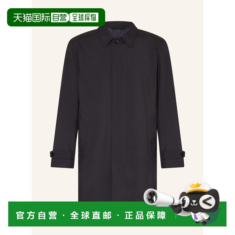 1h可退 香港直邮BRIONI 男士大衣 100144215417001 CO 深蓝色 Coa