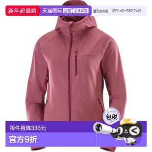 日本直邮SALOMON 全拉链毛绒 SNTIAL LIGHTWARM HD 夹克