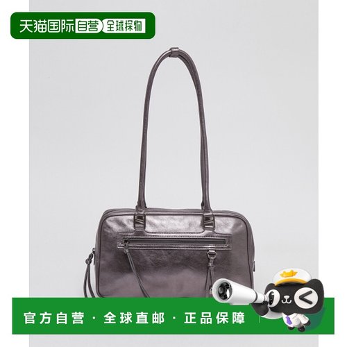 韩国直邮ARCHIVEPKE 女士通用款女包Luv Lock Boston Bag(Gray Sto