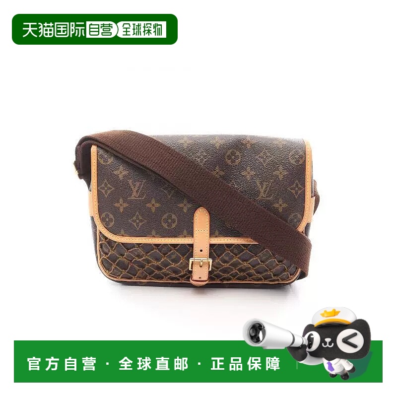 1h可退 日本直邮中古LV路易威登女包A级95新Shoulder bag肩包涂层