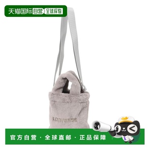 日本直邮CONVERSE 迷你法尔斜挎包[42700011] 米色 黑色 女款 托