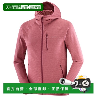 香港直邮SALOMON 男士户外冲锋衣 0056761NOCTURNE CO 粉红色