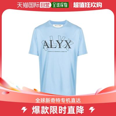 香港直邮alyx 男士T恤 AAUTS0377FBLU1BLU1