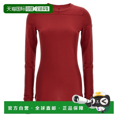 香港直邮RICK OWENS 女士T恤 MU01F8D0189AHD46E SS2026