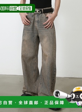 1h可退 日本直邮CORPUS TOKYO 男女同款复古生物漂白宽松牛仔裤