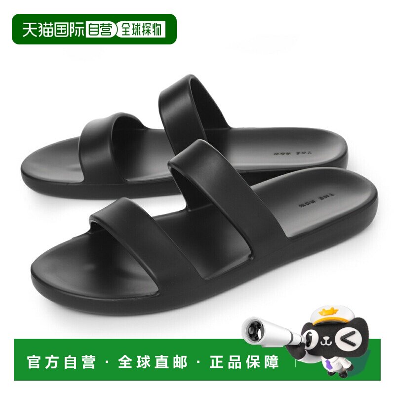 日本直邮THE ROW 女士黑色泡沫凉鞋 (f1609 rc3 blk)