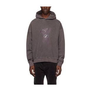 男士 黑色 针织毛衣 SS2024 徽标连帽卫衣 WDTH322727UCH WE11DONE