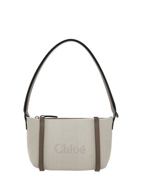 Chloe 蔻依 女士 CHLOÉ CARRY 帆布单肩包 CH25UP566O65