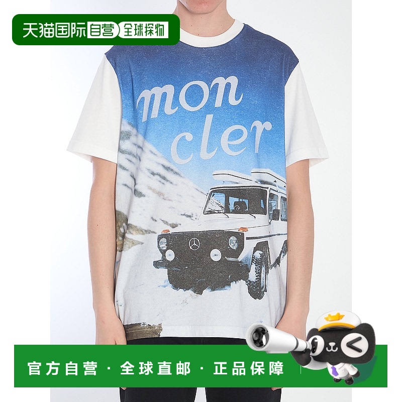 1h可退 香港直邮潮奢 Moncler Genius 男士 印花T恤 8C0000389AB9