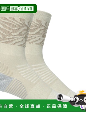 香港直邮ASICS 男士户外袜 2049984PUTTY CO 白色