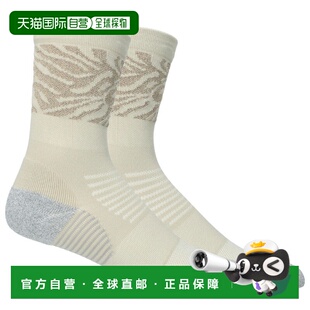 香港直邮ASICS 男士户外袜 2049984PUTTY CO 白色