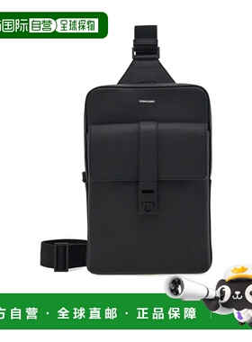 香港直邮Salvatore Ferragamo logo 斜挎包 241772单肩包