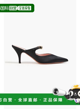 1h可退 香港直邮潮奢 ZIMMERMANN 女士 绸缎凉拖 5183R24BL