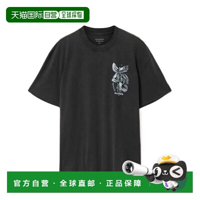 香港直邮ALL SAINTS 男士T恤 M034PFWASHEDBLACK 【付后1h可退】