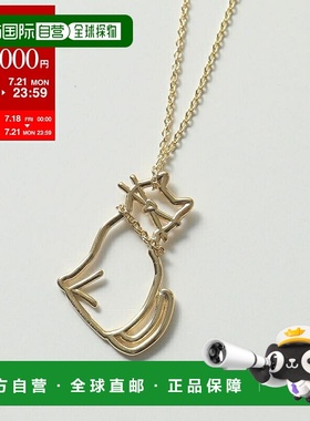 日本直邮ALIITA 项链 MIAU NECKLACE ROLO 女士猫图案吊坠配件 YE