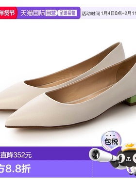 日本直邮FABIO RUSCONI 尖头皮跟高跟鞋 单鞋 FA933BW022201黑色