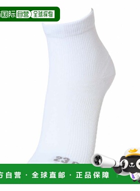 日本直邮TIGORA 高支撑短袜 TR-9CA0035SH 白色 运动短袜