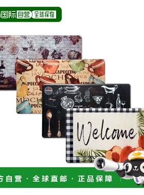 自营Bibb Home Anti Fatigue Foam Oversized Kitchen Mat - eat