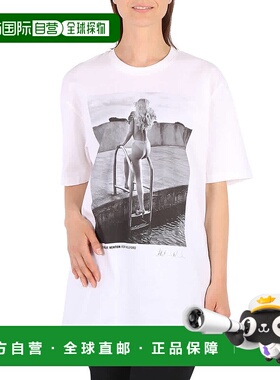 自营 Wolford女式短袖牛顿棉T恤-hn多色灰色 美国奥莱直发