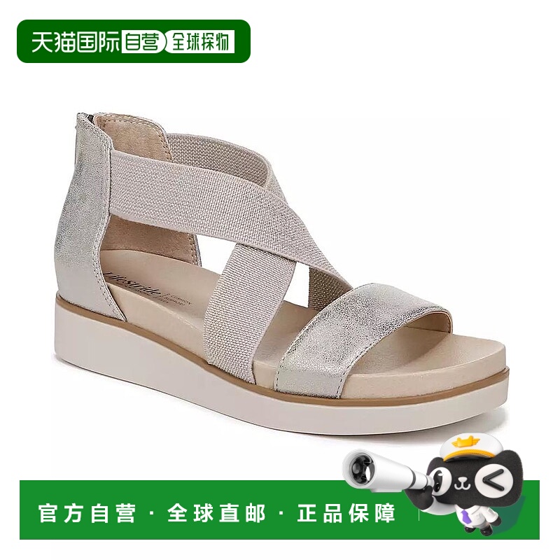 【美国直邮】bzees 女士 凉鞋厚底正品 外穿简约休闲百搭高级感