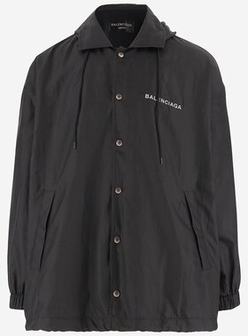 BALENCIAGA 男士外套 839071TSO351000 AW2025 黑色