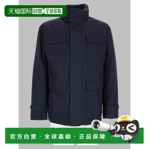 1h可退 香港直邮HERNO 男士夹克 FI000160U128419201 AW2026 蓝色