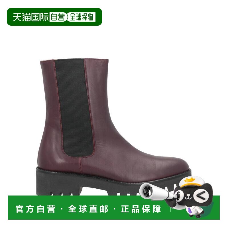 香港直邮THEORY 希尔瑞 女士 脚踝靴 purple紫色 舒适时尚短靴