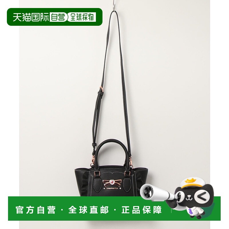 1h可退 日本直邮Samantha Vega 女士迷你手拿包 装饰铆钉蝴蝶结设