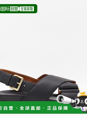 香港直邮MARNI 女士凉鞋 FBMS015701P361400N99 SS2025 黑色