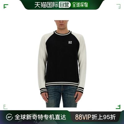 香港直邮潮奢 Balmain 巴尔曼 男士 长袖针织衫 CH0KD035KG39