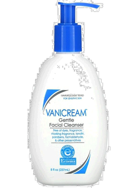 香港直邮Vanicream洗面奶温和适用于敏感肌肤洁面乳洁面237ml正品