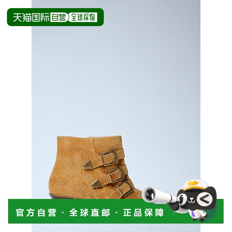 1h可退 香港直邮Chloe 蔻依 女士 Susan 短靴 CH25A134RY260