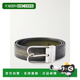 香港直邮1h可退 Berluti 伯尔鲁帝 男士 双面打蜡皮皮带 C0068015