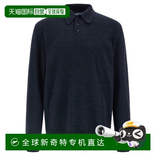 美国奥莱直发 自营 maison margiela绒面补丁Polo衫 黑色