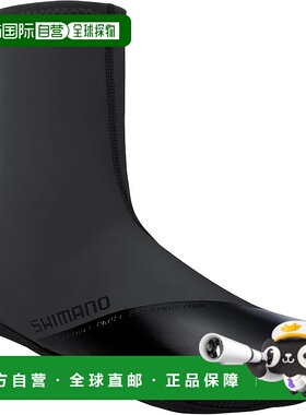 【日本直邮】禧玛诺 骑行鞋套 DUAL H2O鞋套 黑色 2023年款