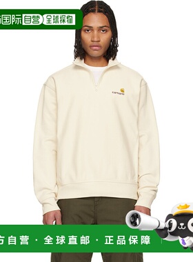 1h可退 香港直邮CARHARTT WIP 男士 灰白色 Half Zip American Sc