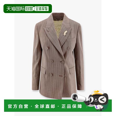 1h可退 香港直邮GOLDEN GOOSE 女士 双排扣西装外套 GWP00829P002