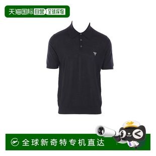 普拉达 香港直邮潮奢 衫 1h可退 Polo 男士 Prada 三角形標誌短袖