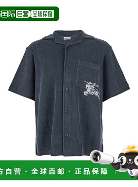 香港直邮Burberry 巴宝莉 男士 'Towelling' EKD on Front 蓝色印