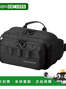 【日本直邮】SHIMANO禧玛诺垂钓装备钓具袋腰包BW-021T黑色M