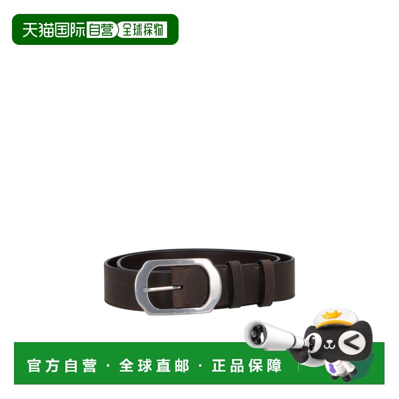 1h可退 香港直邮CELINE 搭扣腰带 Men crov皮带图片