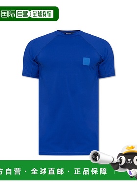 香港直邮BALMAIN 男士泳装 BWM3515600400 SS2025 蓝色 Swim T-sh
