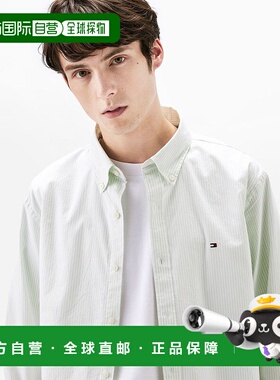 日本直邮TOMMY HILFIGER 牛津条纹长袖衬衫 [TO3203EM012415]