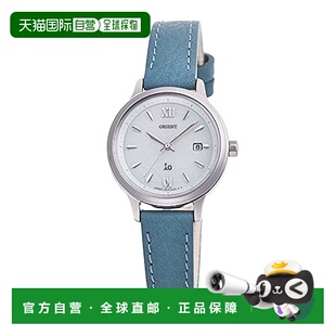 【日本直邮】Orient东方双狮 女表 IO Natural&Plain 浅蓝色表带
