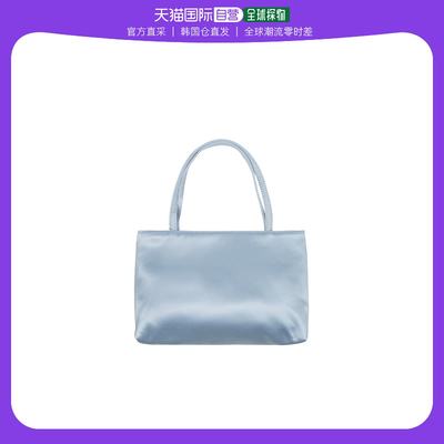 韩国直邮HAI小众设计师品牌丝绸手提包 Franny Bag - Light Blue