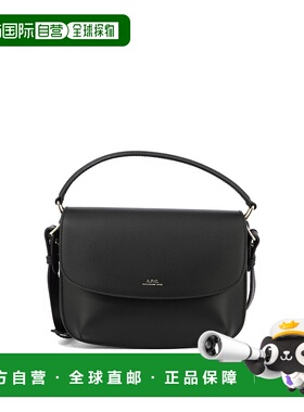 1h可退 香港直邮A.P.C. 女士 徽标单肩包 PXAWVF61629 black黑色