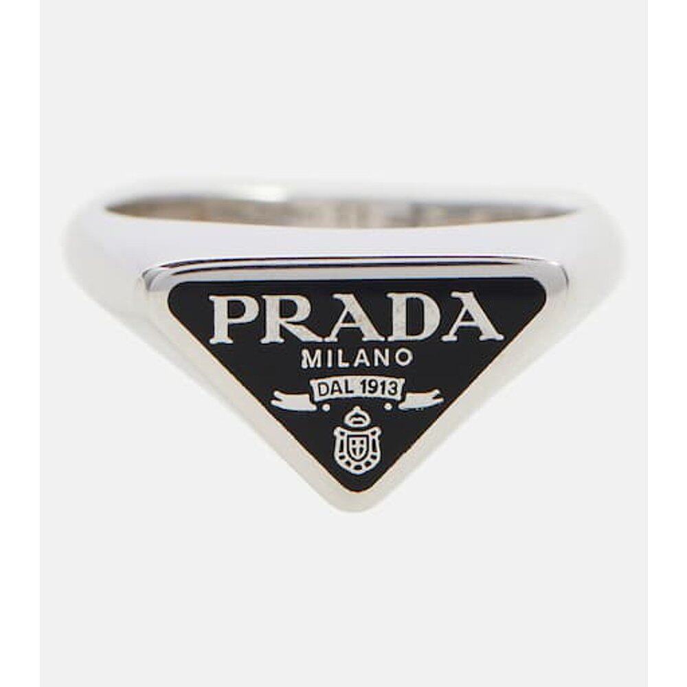 潮奢 Prada 普拉达 女士 Symbole 纯银戒指