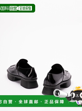 香港直邮PRADA 女士芭蕾乐福鞋 1D985N055FD040F0002 CO 黑色 Equ