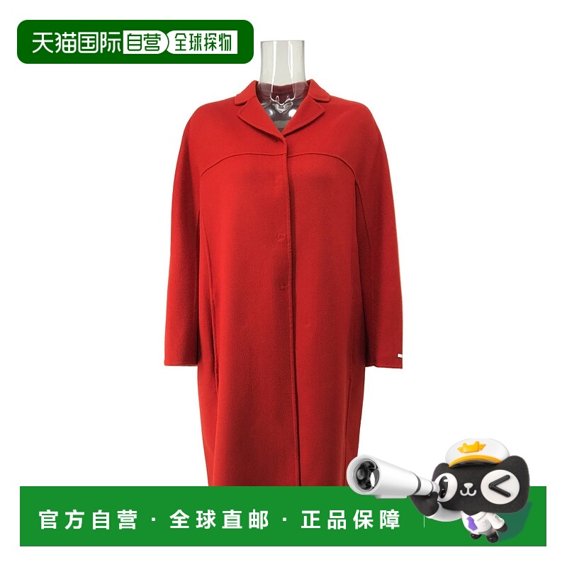 【99新未使用】香港直邮Max Mara 长袖翻领大衣 9086096906
